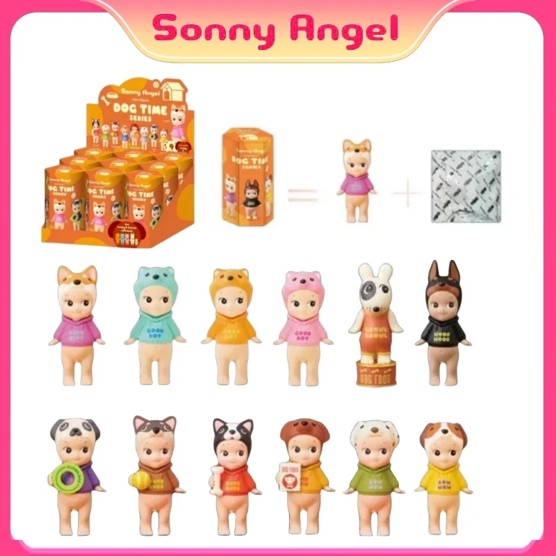 New Sonny Angel Mini Dog Blind Box Set Decoration Cartoon Ornament Handmade Trendy Toy Birthday Christmas Gift Animal Series