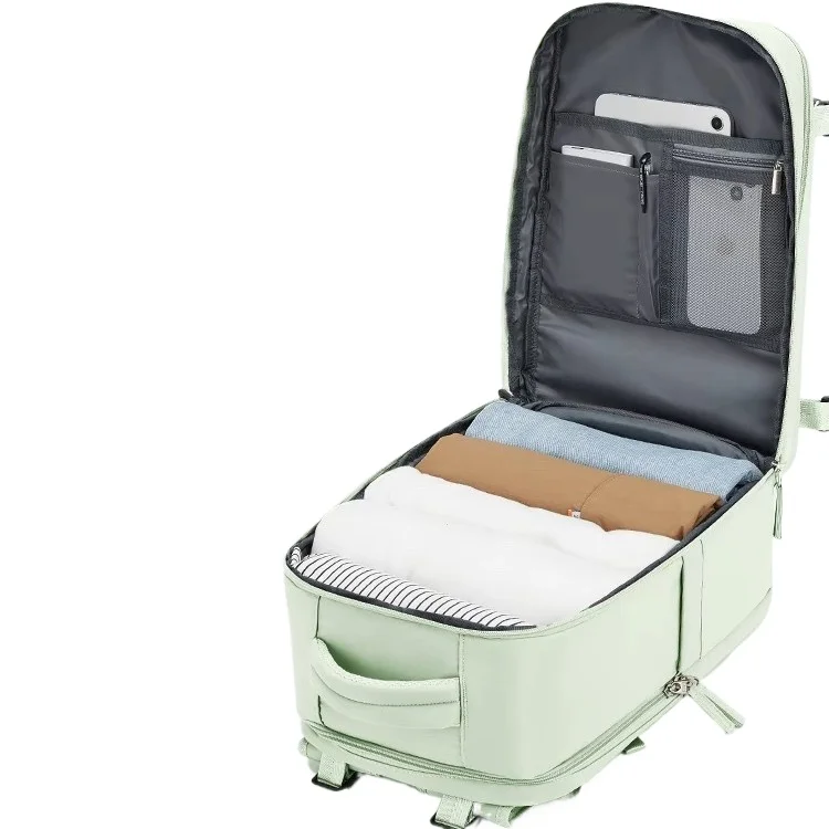 حقيبة ظهر موسعة للرجال والنساء، سفر بسيط، تخزين الكمبيوتر، متعددة الوظائف، حقيبة ظهر ذات سعة كبيرة #2