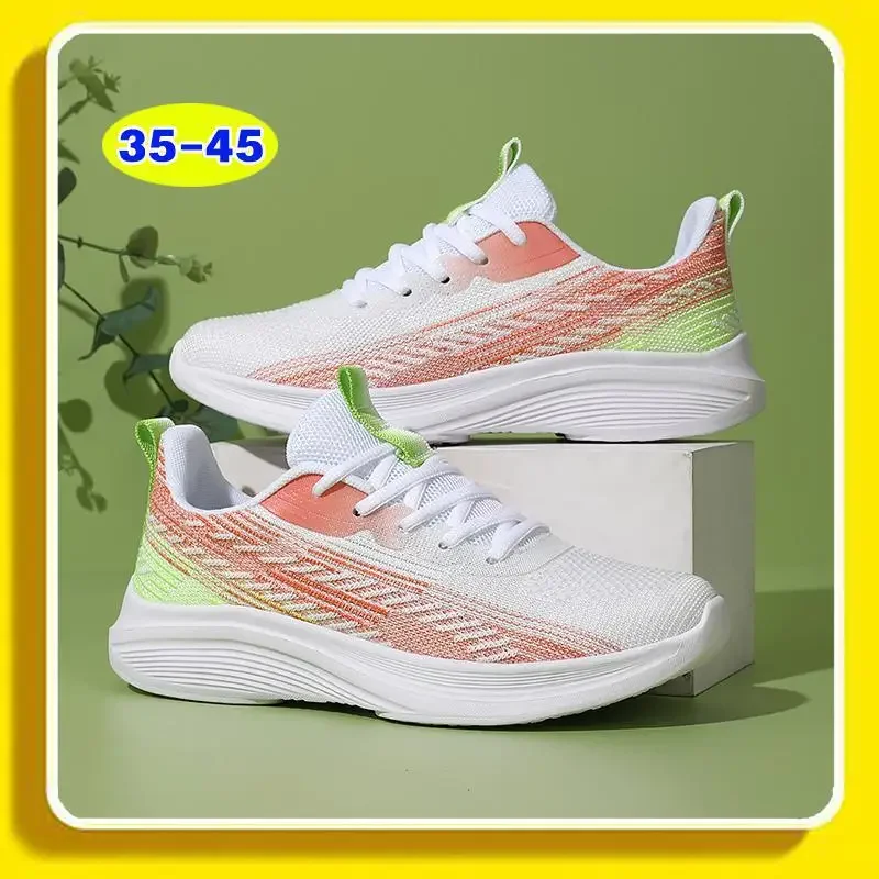 Women's Shoes Coconut Shoes Women's 2024 New Summer Breathable Mesh Shoes Sneaker Women's Running Tenis