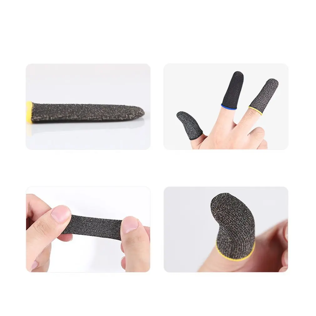 Gioco Finger culle gioco Mobile Touch Screen Ultra-sottile traspirante antiscivolo culle per dita Anti-sudore e Anti-impronta digitale