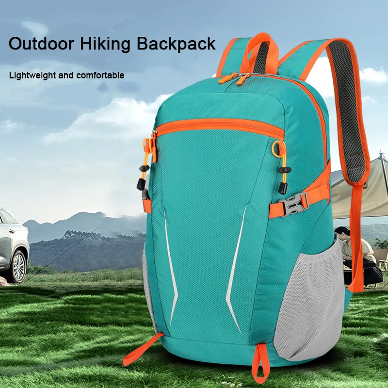 Durable And Simple Outdoor Hiking Backpack For Men And Women, Lightweight Foldable Large-capacity Hiking Backpack,