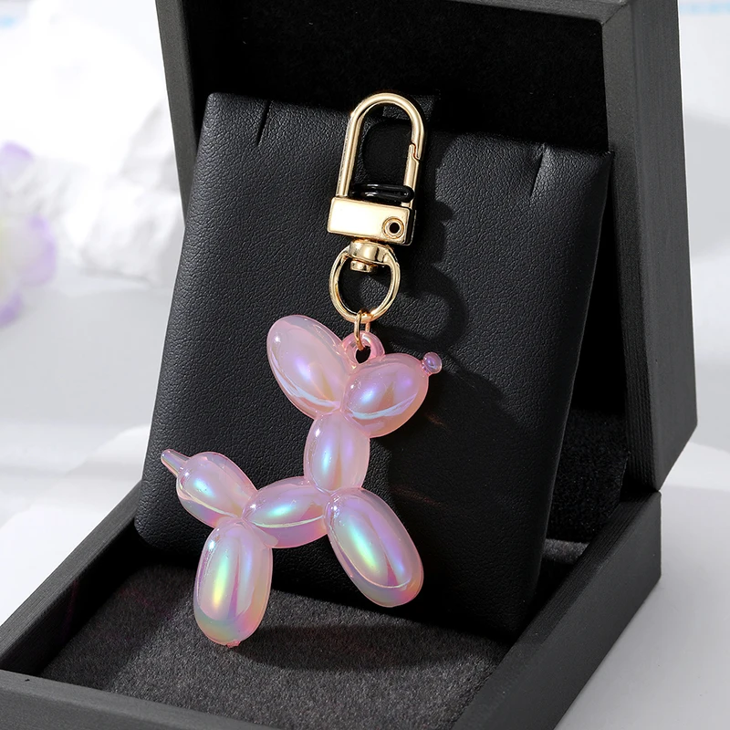 1pc Bling Kawaii Cartoon Animal Couple Keychains Key Ring For Women Men New