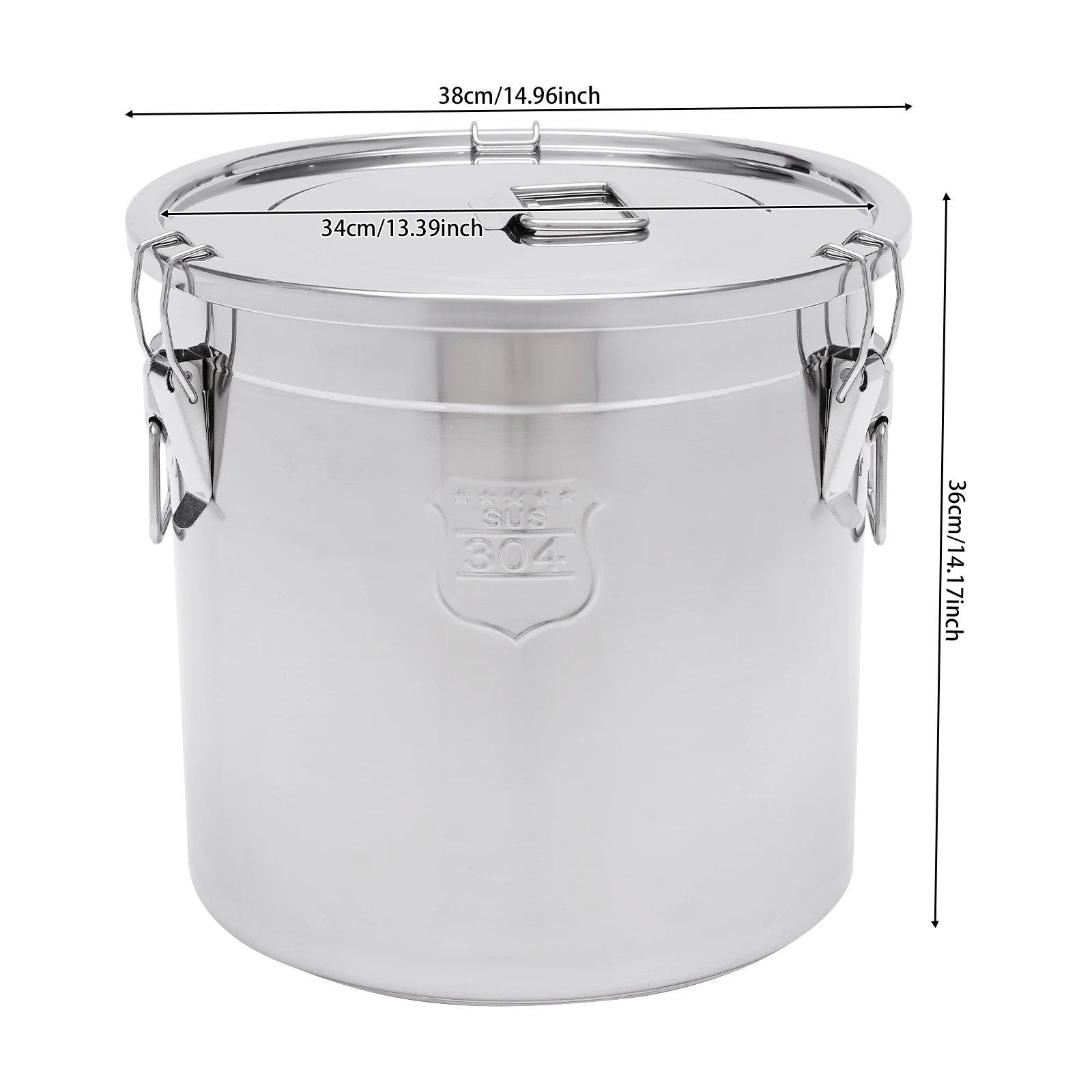 Stainless Steel Airtight Canis - огляд і ціна Food Storage Lidl