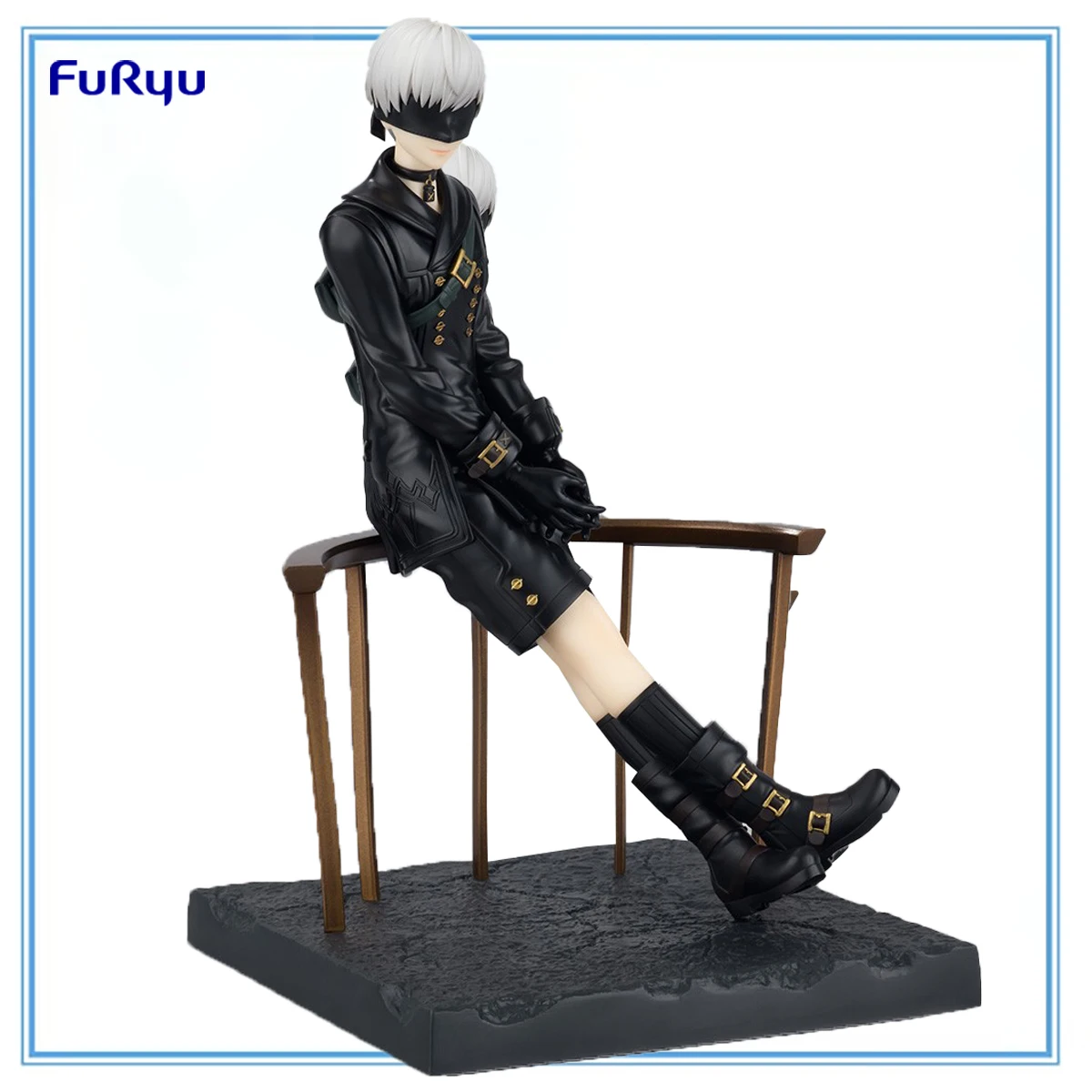 

100% Original FuRyu Tenitol NieR:Automata Ver1.1a YoRHa No. 9 Type S Garage Kit Collection Series Anime Figure Model Toys