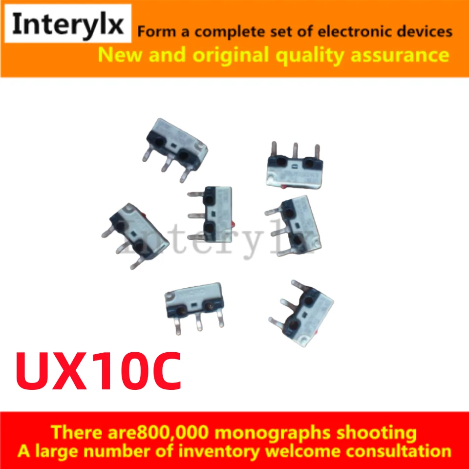 5Pcs/Lot Original UX10C UX10 Red Dot Mouse Micro Switch