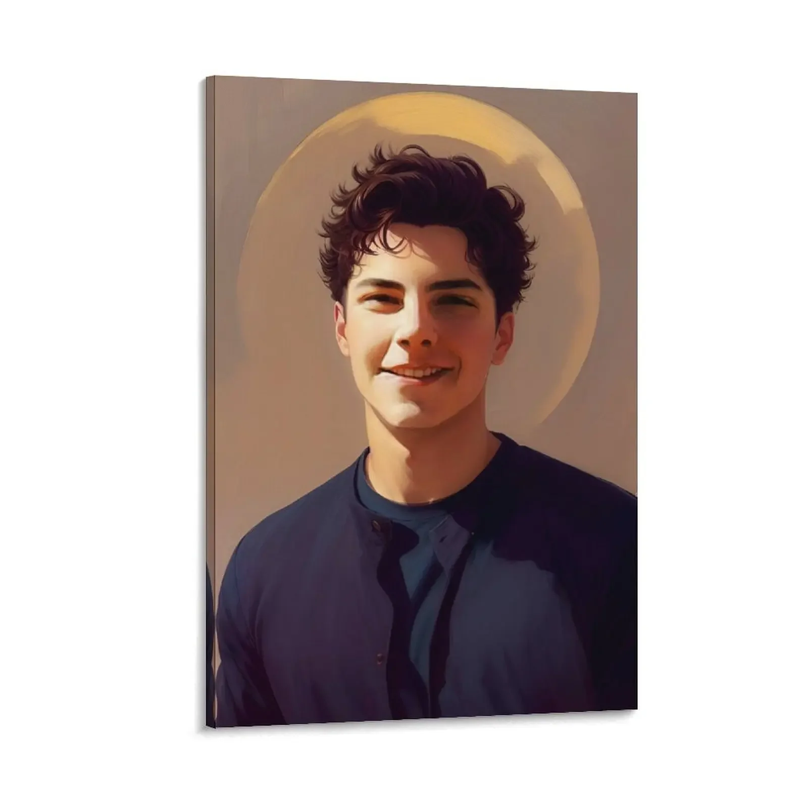 

Blessed Carlo Acutis, Millennial Saint (soon to be) Canvas Painting Wall decoration poster Bedroom deco decoration for the room