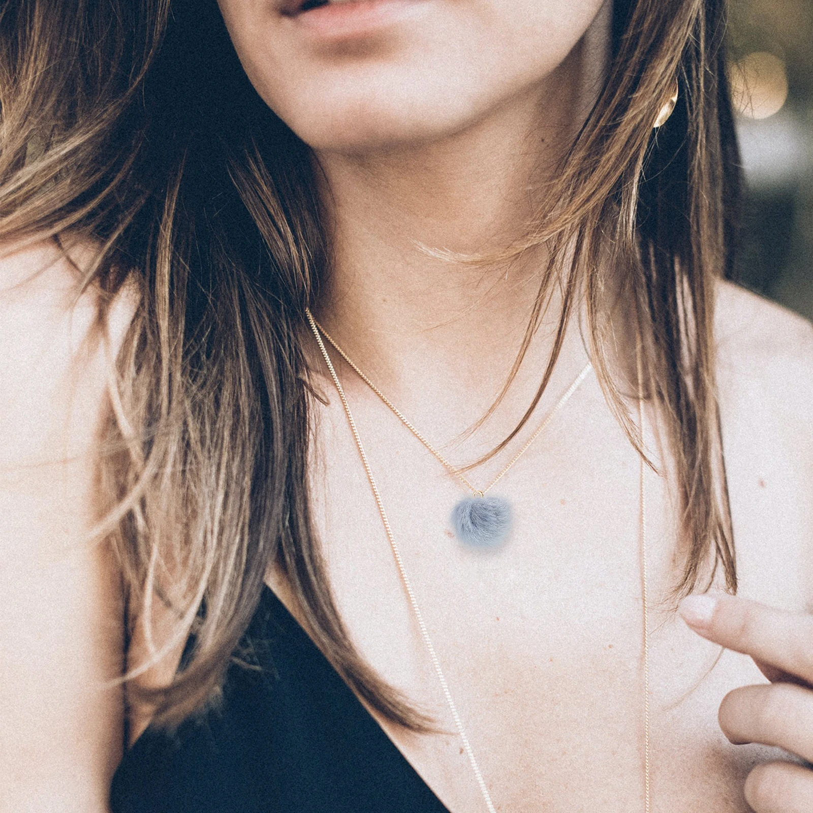 

100Pcs Colorful Pom Poms DIY Craft Accessories for Clothing Hats Crochet Art Making Supplies Faux Pom Poms for Hats