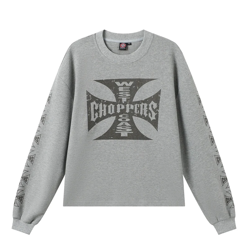 

Американский уличный бренд, футболки Choppers на западном побережье, новые универсальные повседневные мужские и женские удобные тканевые топы с круглым вырезом и принтом