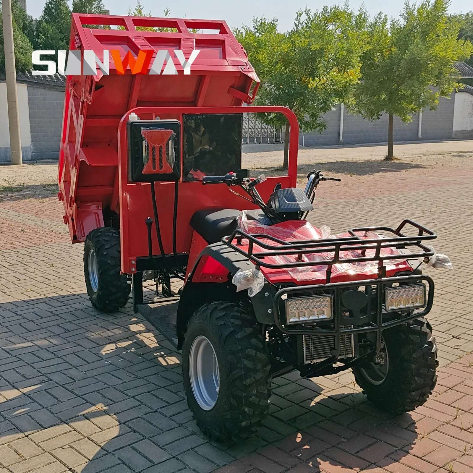 

Hot Selling Farm ATV Utility Vehicle 4x4 6x6 Off Road Cargo Passenger Transport for Orchard