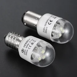 1pc Sewing LED Bulb BA15D/E14 Light Illuminate 0.5W AC 190-250W Lamp Home Sewing Machine Fits Singer Juki Pfaff Janome Brothe