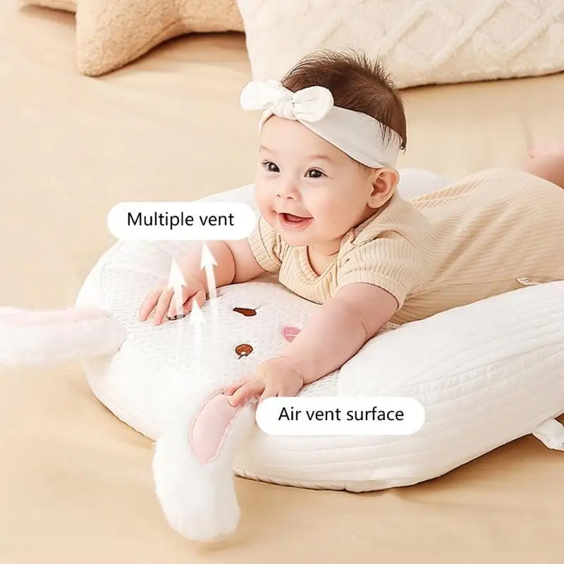 L38E Infant Support Pillow Sleeping on the Stomach Cushion for Colic Relief Comfortable Design for Baby 0 to 12 Months
