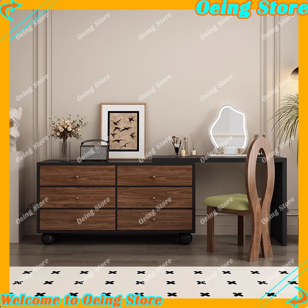 

Wall Ornaments Dressing Table Storage Vintage Luxury Drawer Dressing Table Display Professional Coiffeuse Home Furniture