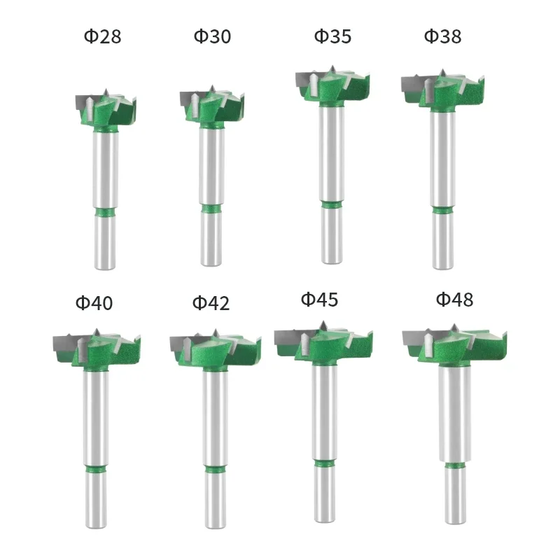 Hinge Boring Bit Forstner Drill  Three Carbide Router Cutter  Woodworking Milling For Wood