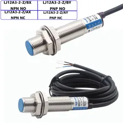 Approach Sensor LJ12A3-2-Z/BX LJ12A3-2-Z/BY inductive proximity sensor switch M12 4mm DC 6-36V NO NC NPN PNP