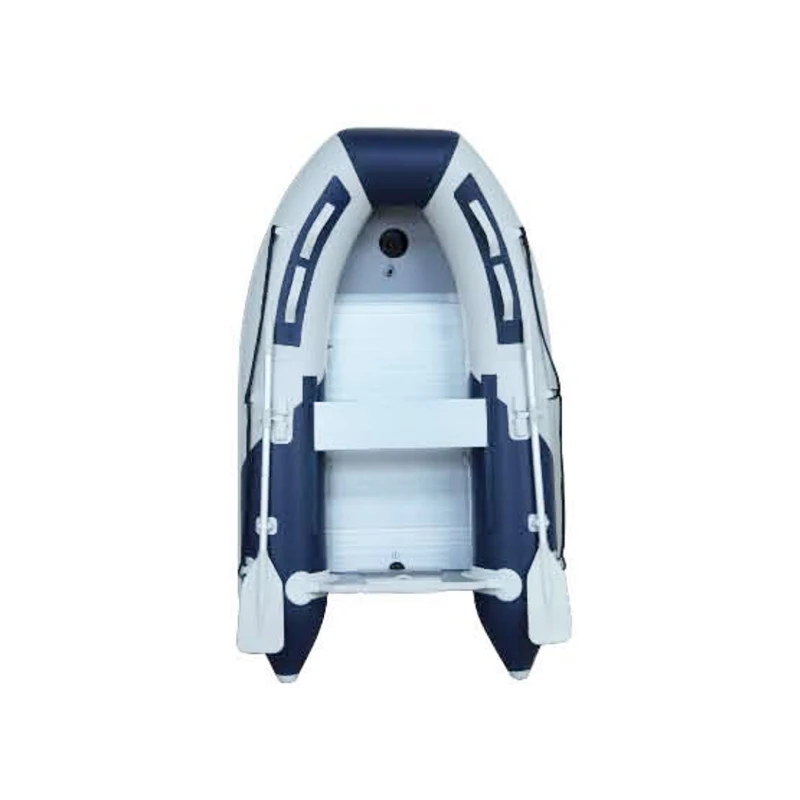 

Inflatable Boat RIB 2.3 m Aluminum Floor Hull Rowing Boats without Outboard Motor