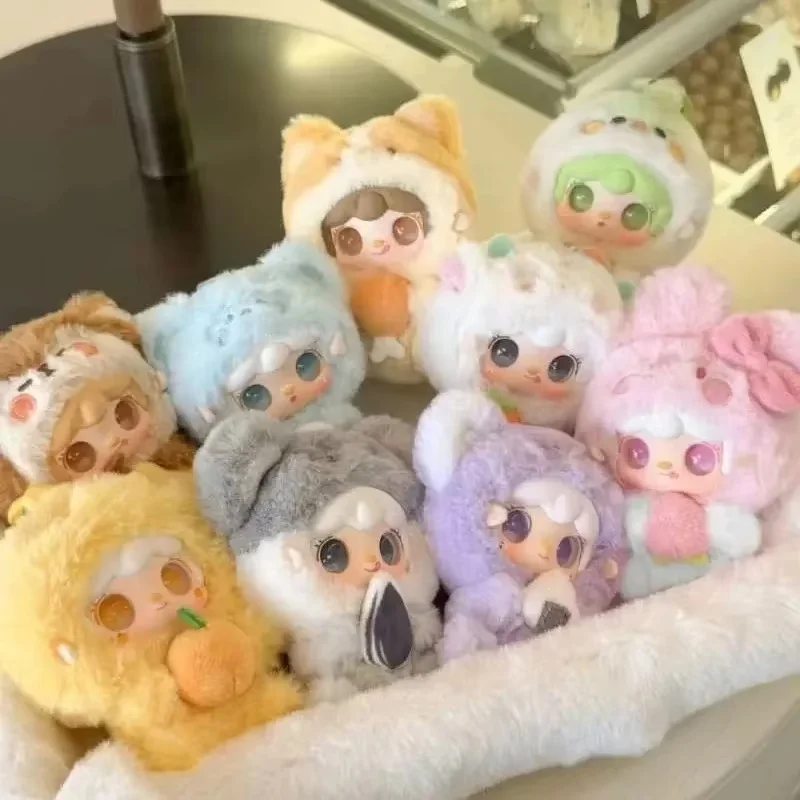 

Yooki V10 Hug Gourmet Plush Blind Box Mystery Kawaii Animal Theme Room Desktop Decor Collectible Cute Figures Girl Kidn Gift hot