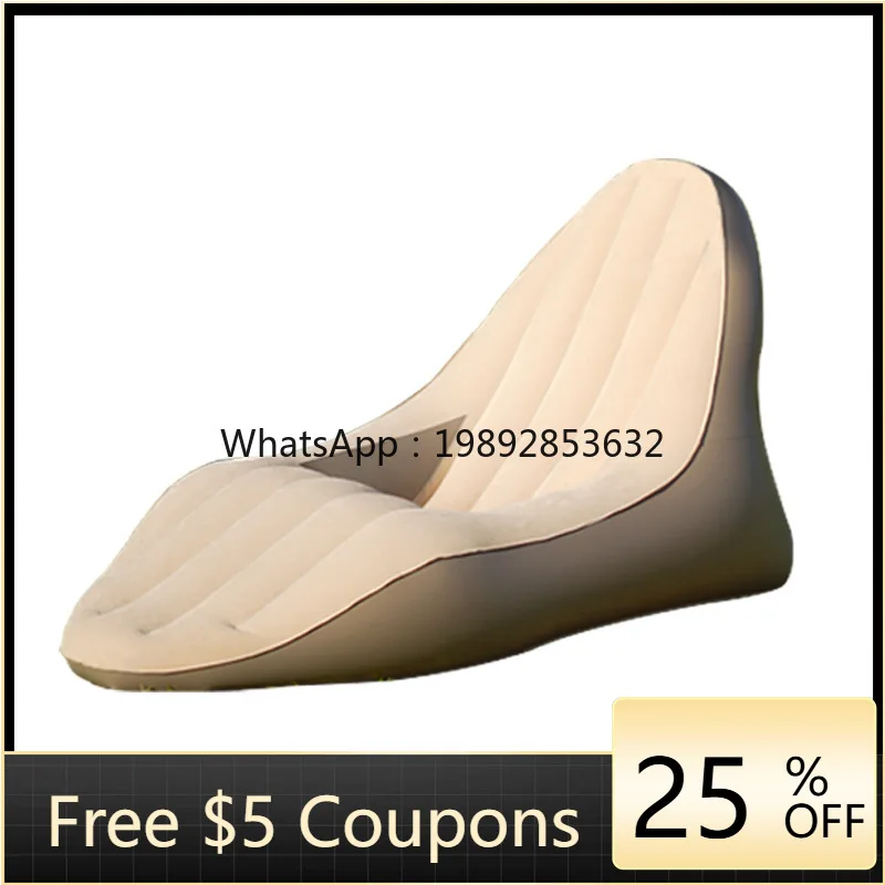 

YFY Music Festival Inflatable Sofa Outdoor Lazy Camping Snail Uncle Single Air Recliner New Automatic Inflatable Bed