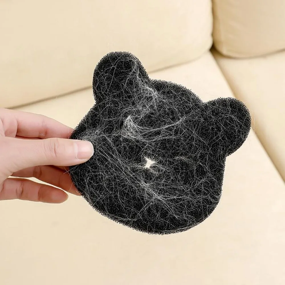 Cartoon Pet Hair Remover Reusable Bear Shape Laundry Ball Washing Machine Lint Catcher Pet Hair Trap Balls Cleaning Tools