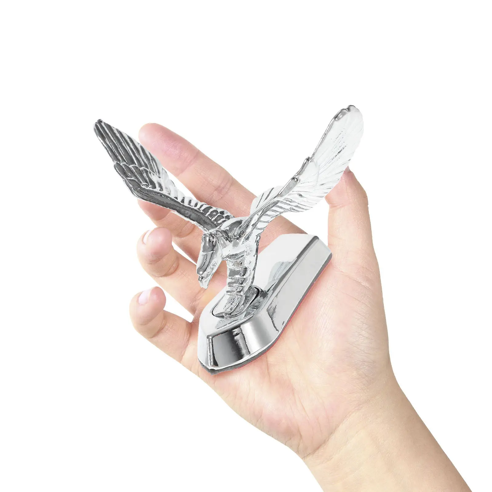 

1 шт. 3D-значок в виде орла для мотоцикла и электровелосипеда, декоративное украшение на передний брызговик, из цинкового сплава, универсальная установка, стильный дизайн