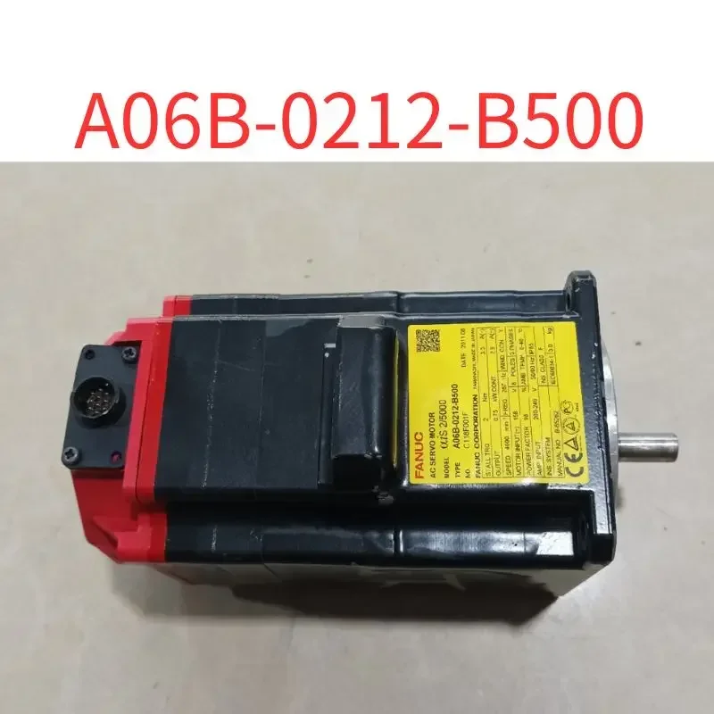 

Б/у оригинальный серводвигатель A06B-0212-B500