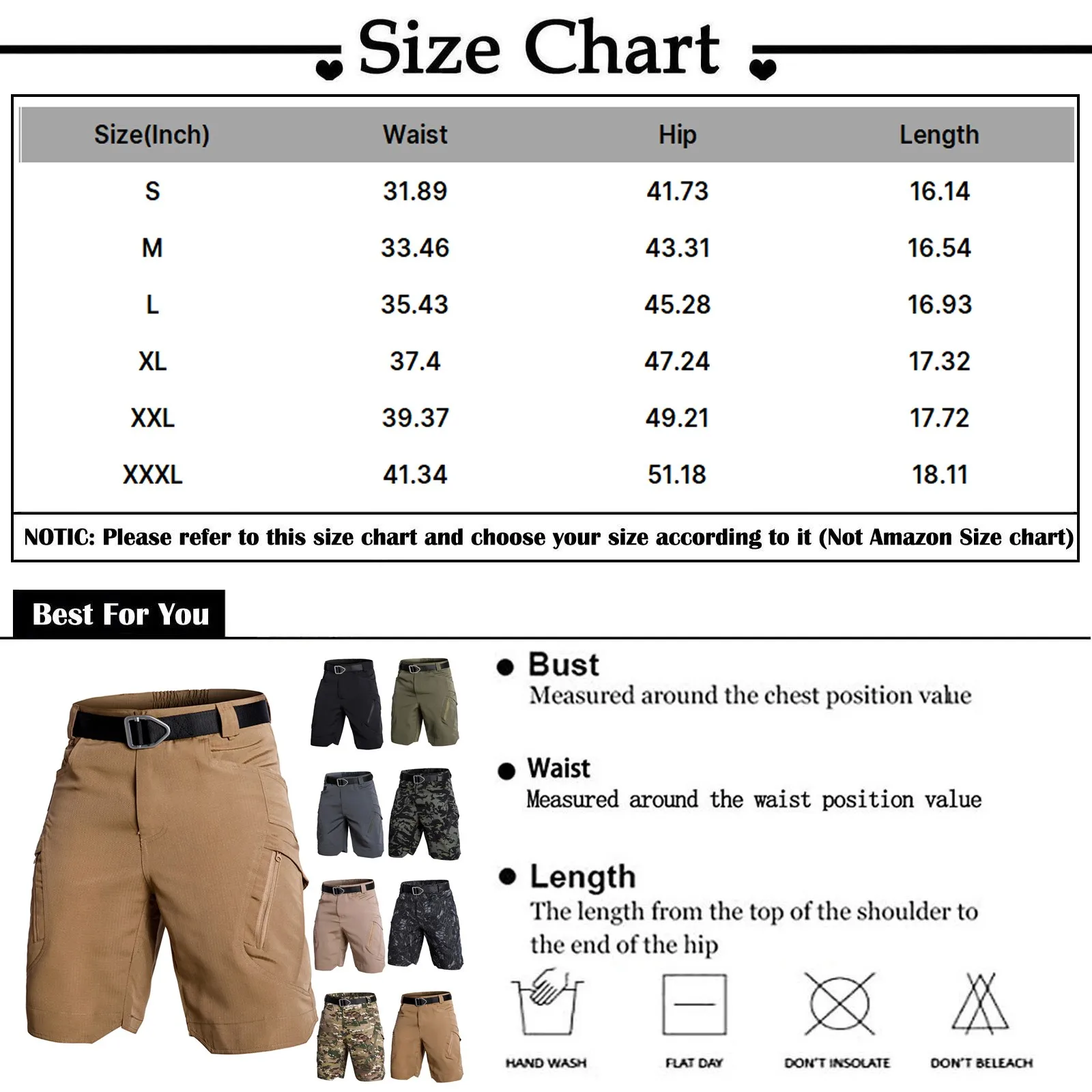 2025 New Men's Cargo Shorts Solid Color Wear-resisting Multi-Pockets Drawstring Shorts Outdoor Hiking Joggers Casual Shorts