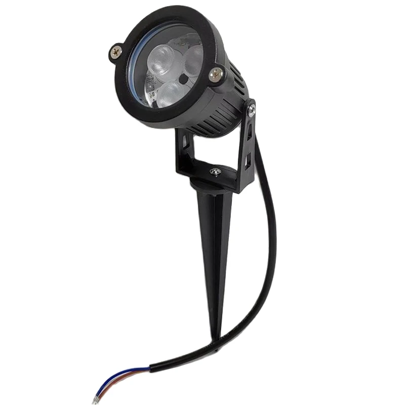 Lampa ogrodowa LED 6W lampa krajobrazowa Spike DC12V żarówka ścieżka ciepła biała zielona lampy punktowe 220V 110V Outdoor wodoodporna