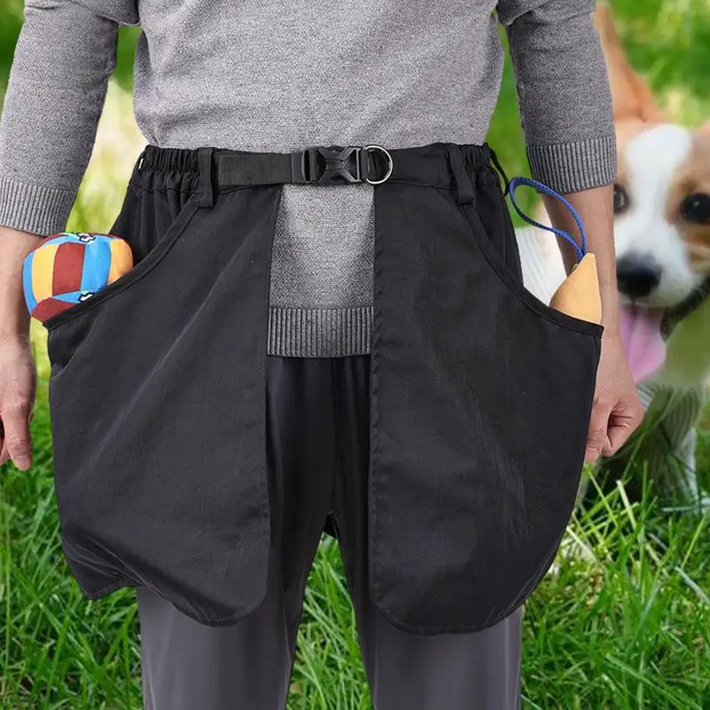 Training Apron for Dog Trainer Adjustable Training Apron Treat Pouch for Training Activities Waist Storage Bag Puppy Treat Pouch