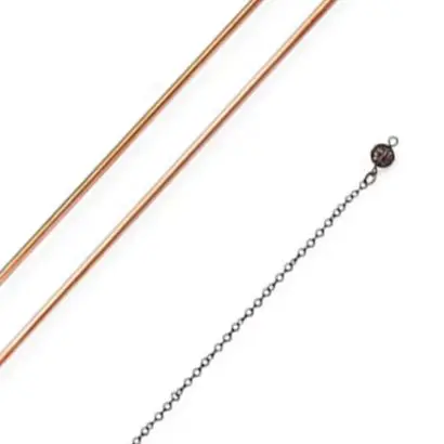 Aa99.9% Copper Dowsing Rod PsychicDivination Copper Probe Telescopic Dowsing Rods With Pendulum Kit For Gold Treasure Find