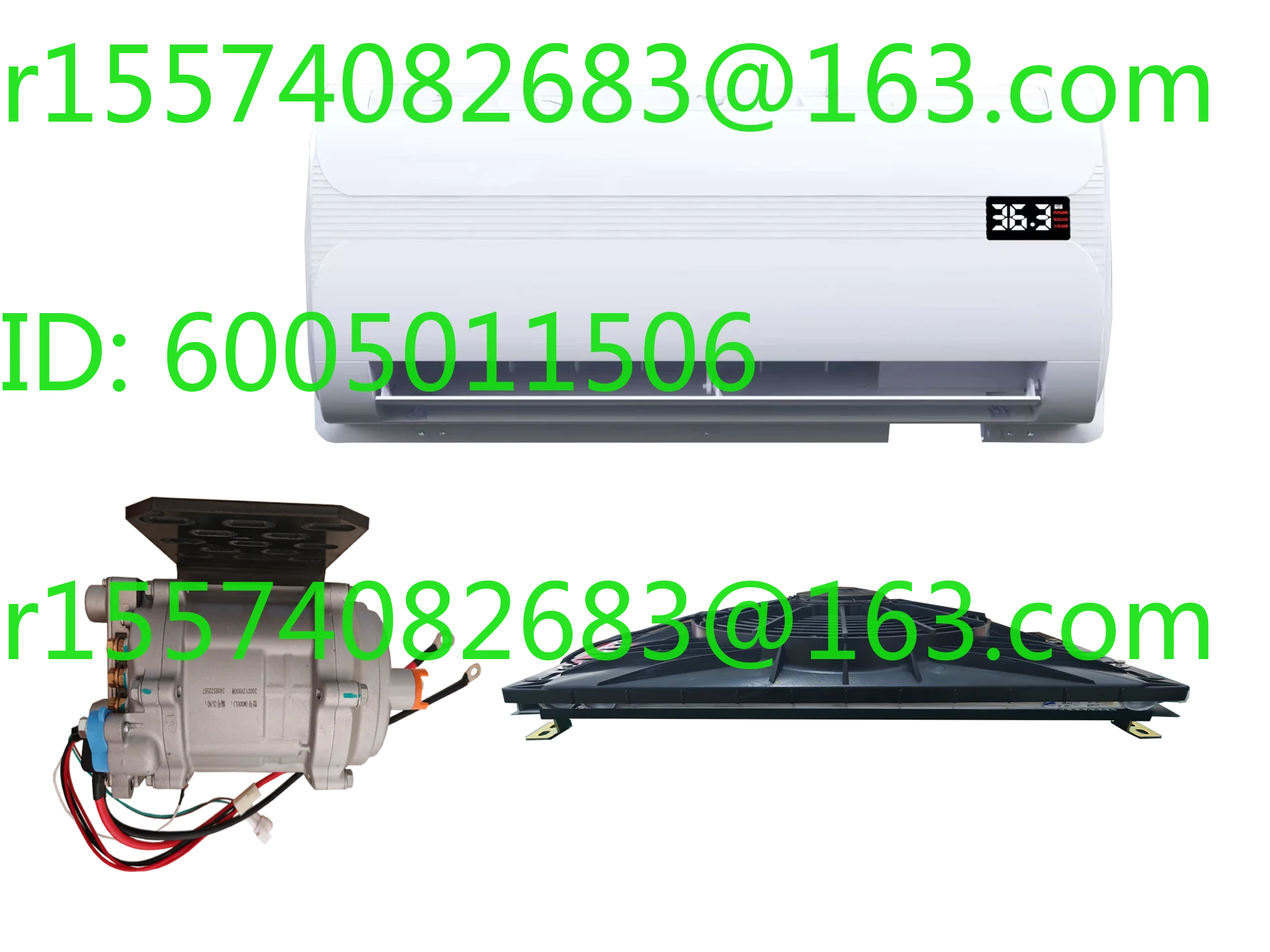 Truck RV bed car retrofit 12v24v hidden intelligent inverter parking air conditioner