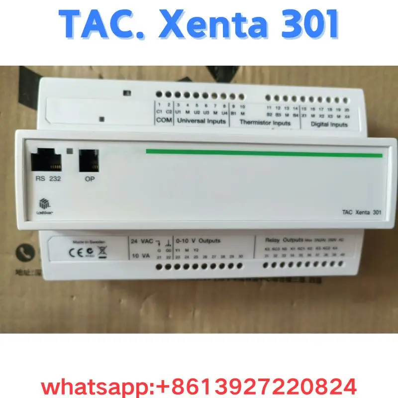

Brand New controllers TAC. Xenta 301 Original and Genuine Fast Shipping