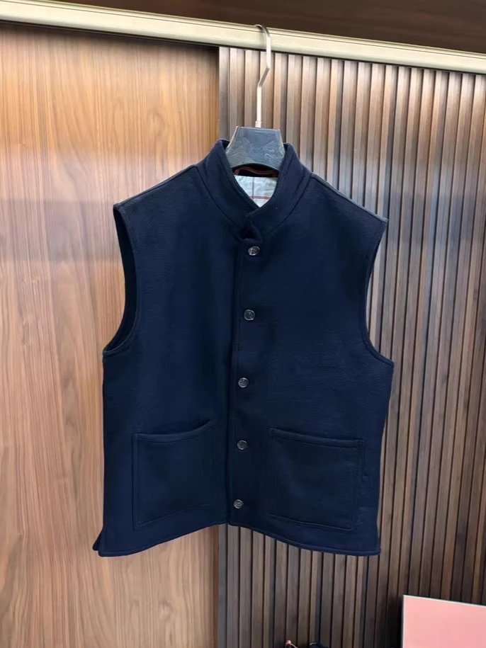 

Italian LP Casual Men's Cashmere Wool Vest Jacket