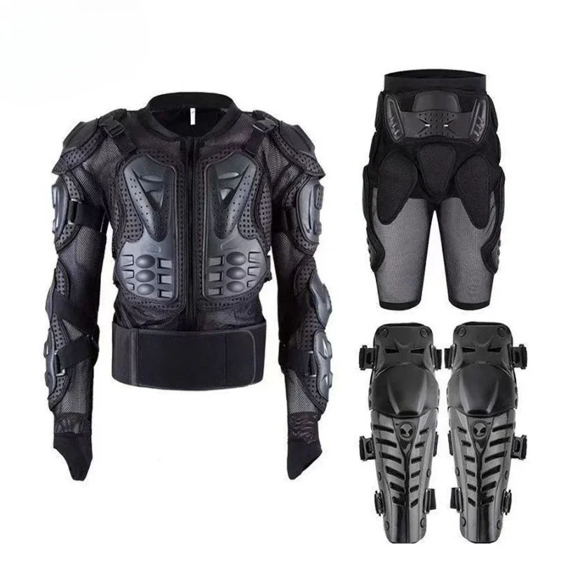 Men's Women's Armor Pants Anti-fall Motorcycle Heavy Motorcycle Off-road Racing Rider Riding Wear Built-in Protective Breathable