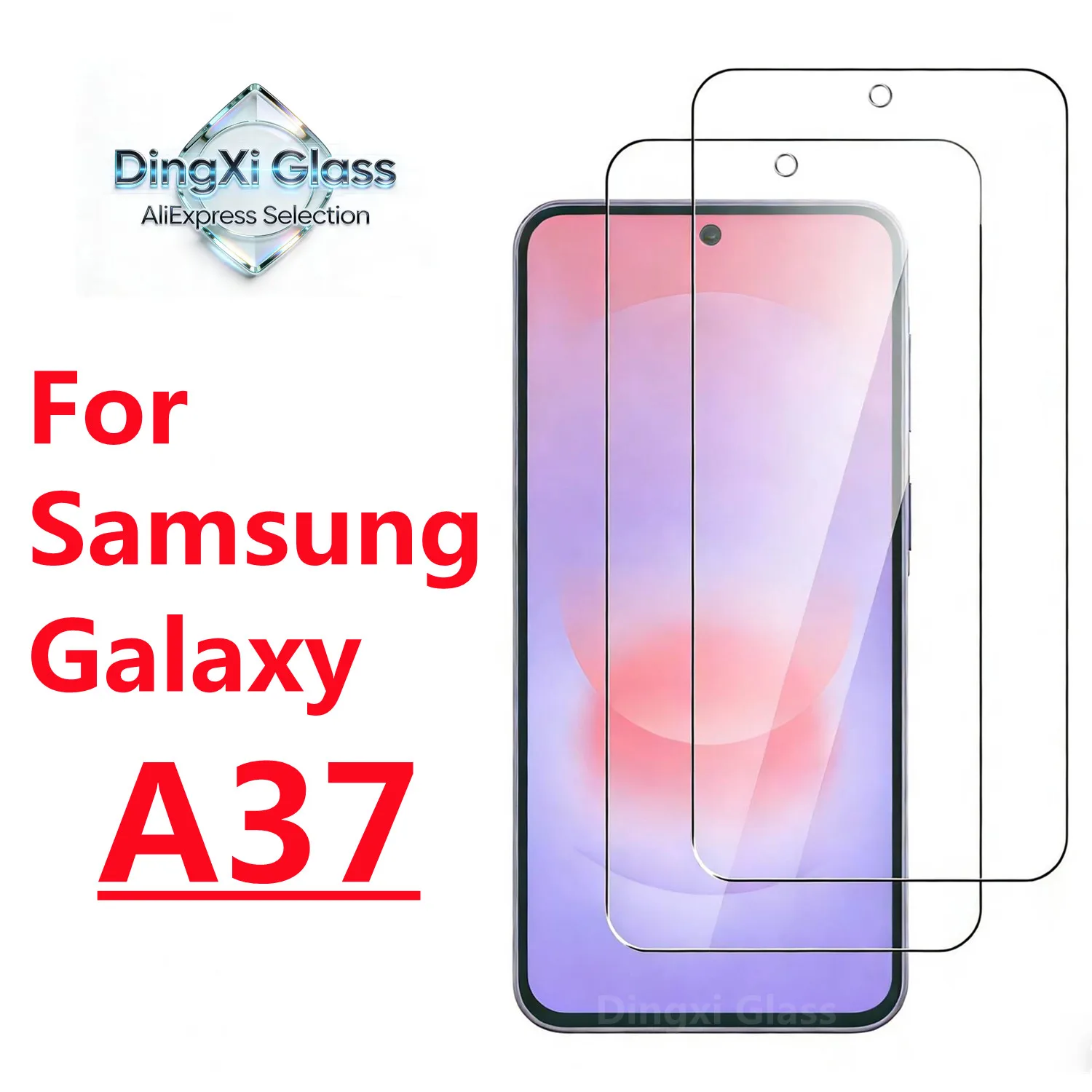 Szkło hartowane do Samsunga Galaxy A37 5G, ochrona ekranu o wysokiej rozdzielczości, odporna na upadki.