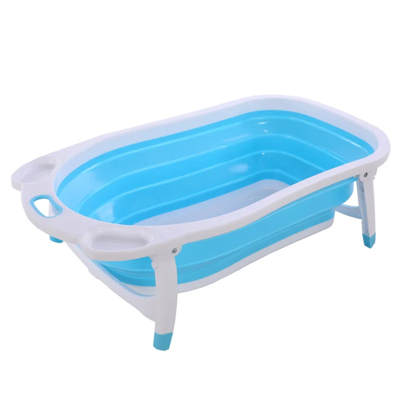 The New Warm, Foldable Baby Tub and Tub Are Large and Thick for Sitting and Lying Children