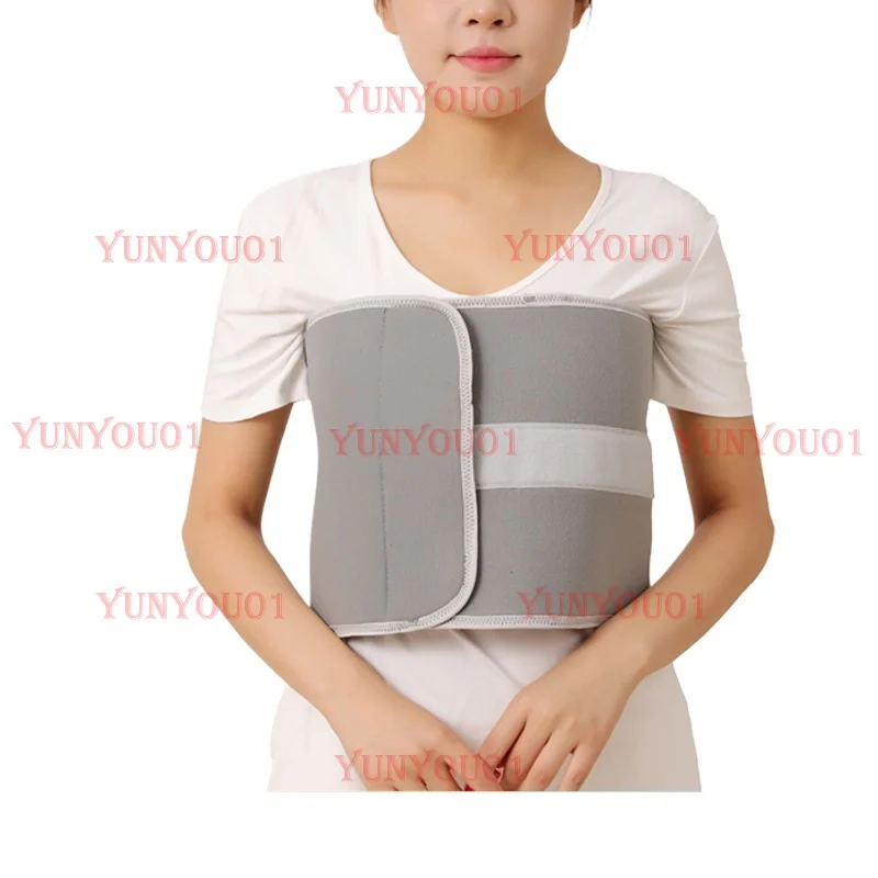 Rib Fixation Strap Double Shoulders Chest Fixation Strap Breast Chest Strap Elastic