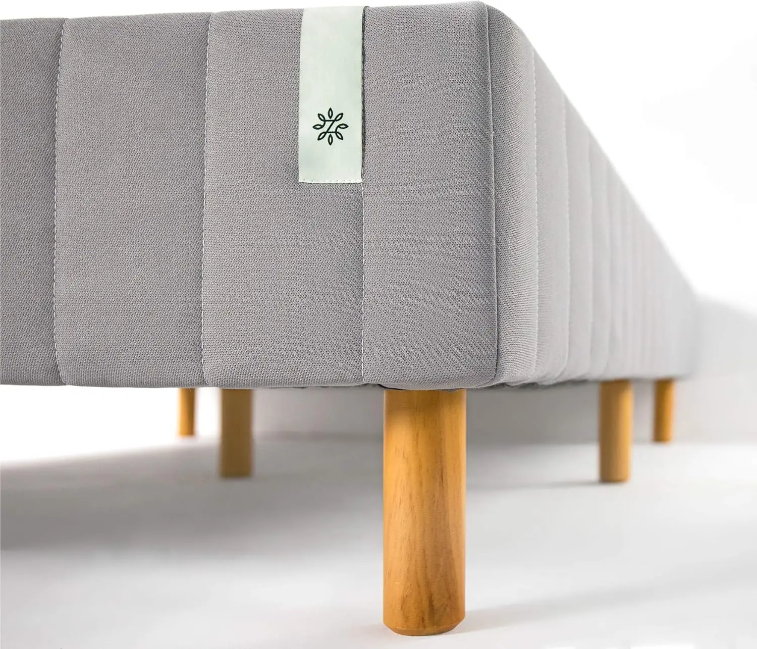 Good Design Award Winner Justina Metal Mattress Foundation, 16 Inch Platform Bed, No Box Spring Needed, Queen