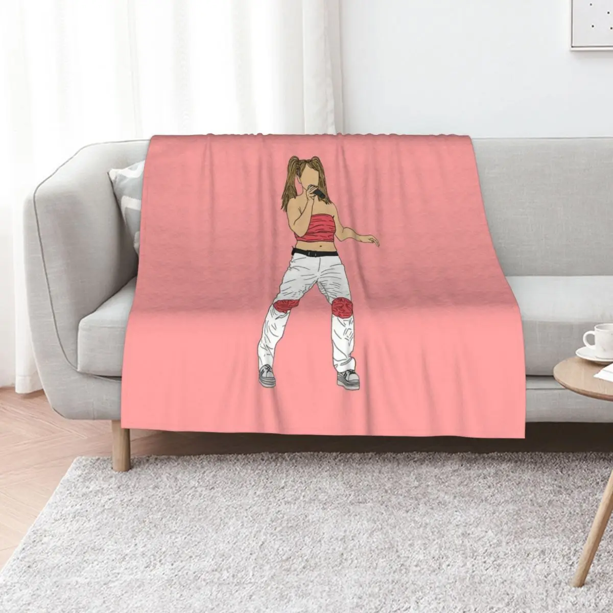Britany Spears concert Throw Blanket valentine gift ideas funny gift Weighted Fashion Sofas Heavy Blankets For Baby Blankets