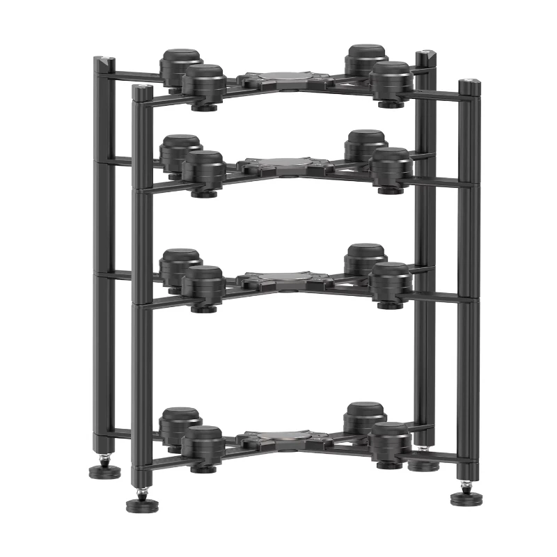 Desktop audio rack, table rack, earphone rack, power amplifier rack shock absorption