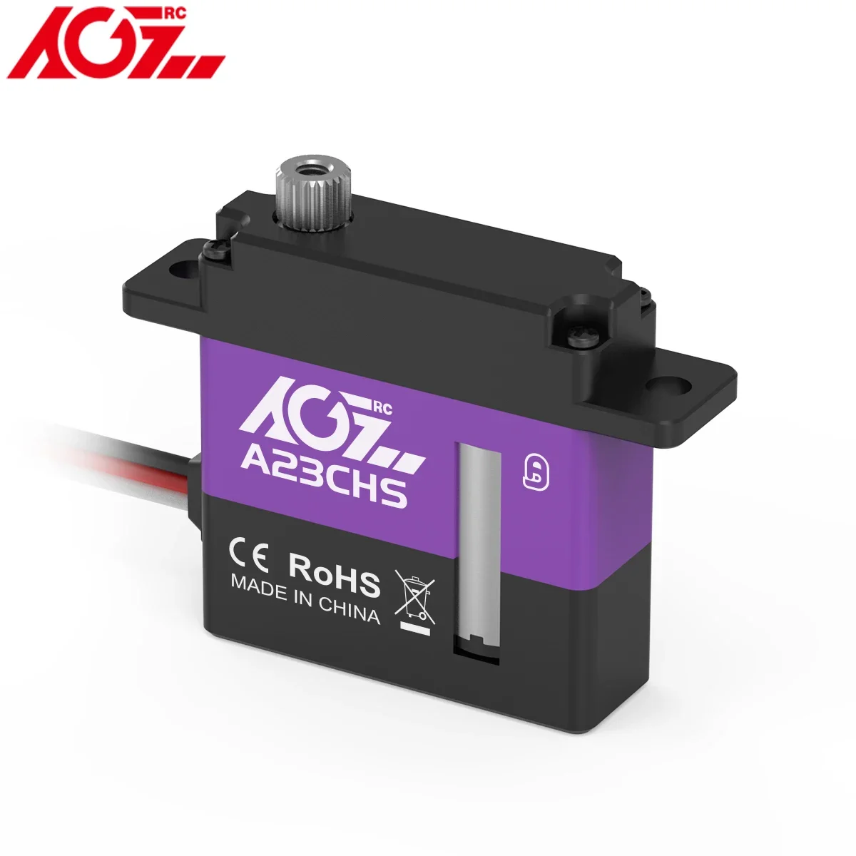 AGFRC A23CHS 10mm Dikte HV 7KG Coreless Digitale Mini Zweefvliegtuig Servo Voor RC Helicopter Vliegtuig Auto Robot boot