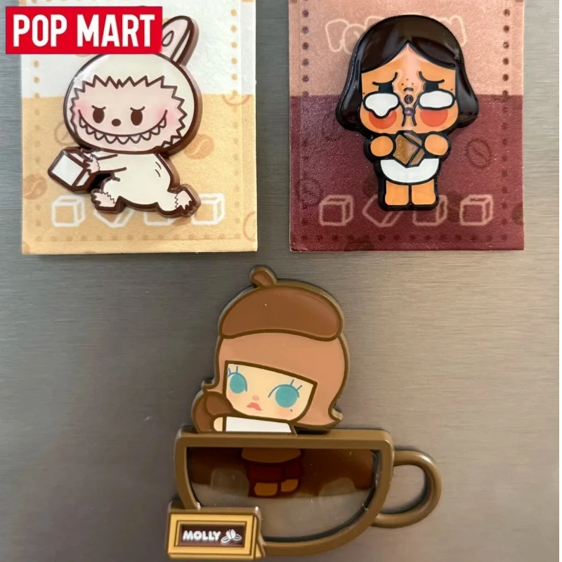 POPMART Bubble Mengli Coffee Factory Series наклейка на холодильник слепая коробка Guess Bag Mystery Box игрушки кукла милая аниме-фигурка