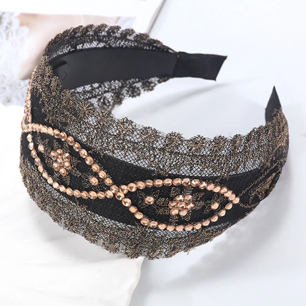 Hair Accessories Sports Headband Decoration Wide Brim Hides White Hair Hoop Suitable For Female Hair Decoration