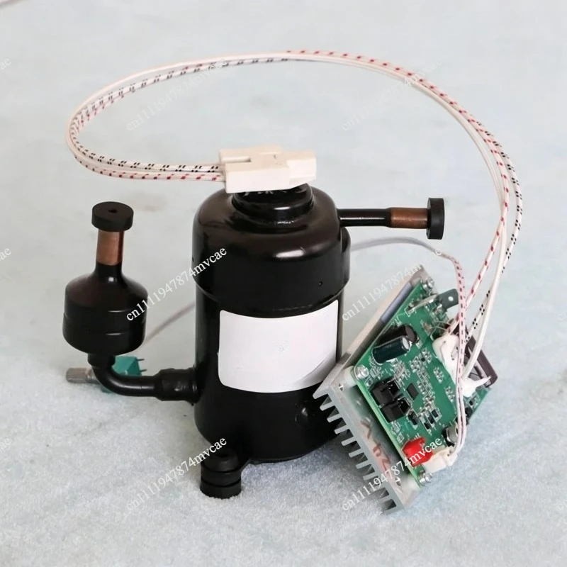 Mini Micro Compressor Cooling Unit 12-48V DC High Power, for Laser Chiller Air Conditioner Refrigeration System ST19DC