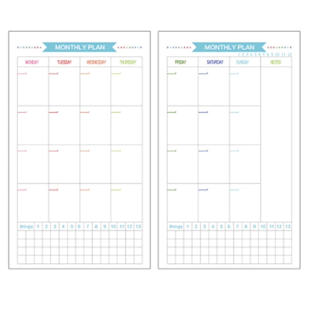 

40 Sheets A5 6-Hole Refill Paper for Spiral Bound Notebook Lined Grid Writing Drawing Smooth Heavy Wear Resistant