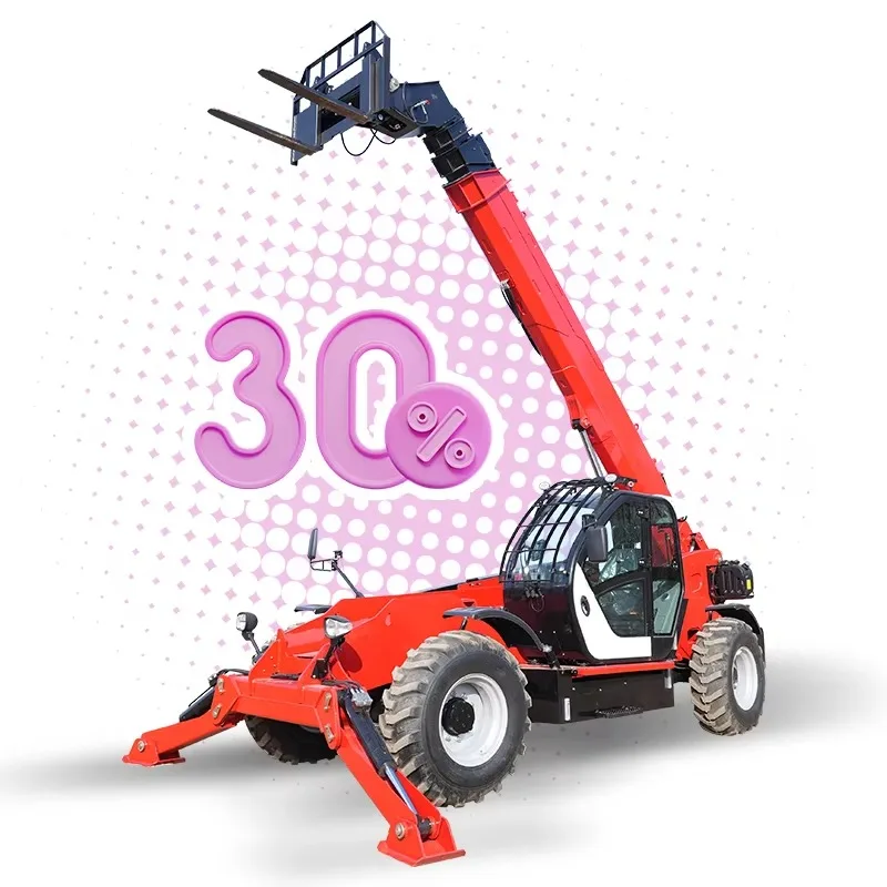 Customized Multipurpose Rough Terrain Forklift 2.5 Ton Diesel Engine 4x4 Wheel Drive With Automatic Transmission And Attachments