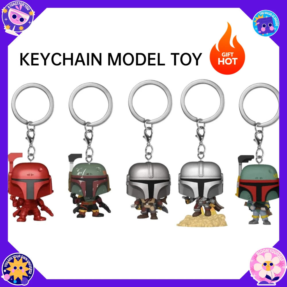 13 Estilos de Llaveros, Llavero de Baby Yoda, Juguete de Boba Fett, Ig-11, The Mandalorian, Darth Vader, Stromtrooper, Llaveros para Decoración de Mochilas
