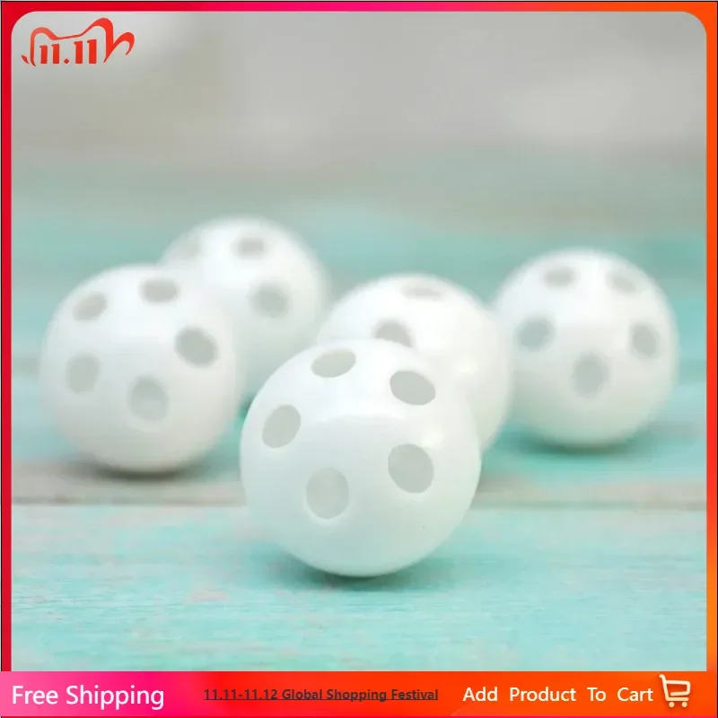 30/50pcs Plastic Rattle Bell Balls Noise Generator DIY Sew in Various Squeaker Replace Fix Plush Dog Pet Baby Toys Supplies