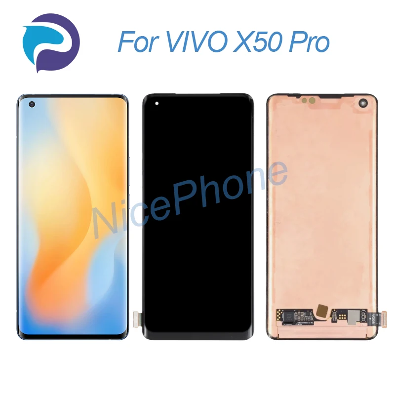 

for VIVO X50 Pro LCD Screen + Touch Digitizer Display 2376*1080 V2005A, 2006 For VIVO V50 Pro LCD Screen Display