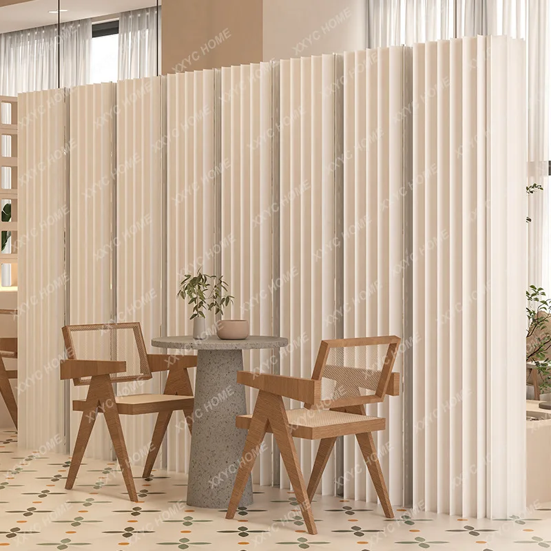 

Складная бумажная перегородка для гостиной, спальни, офиса, зонирования пространства