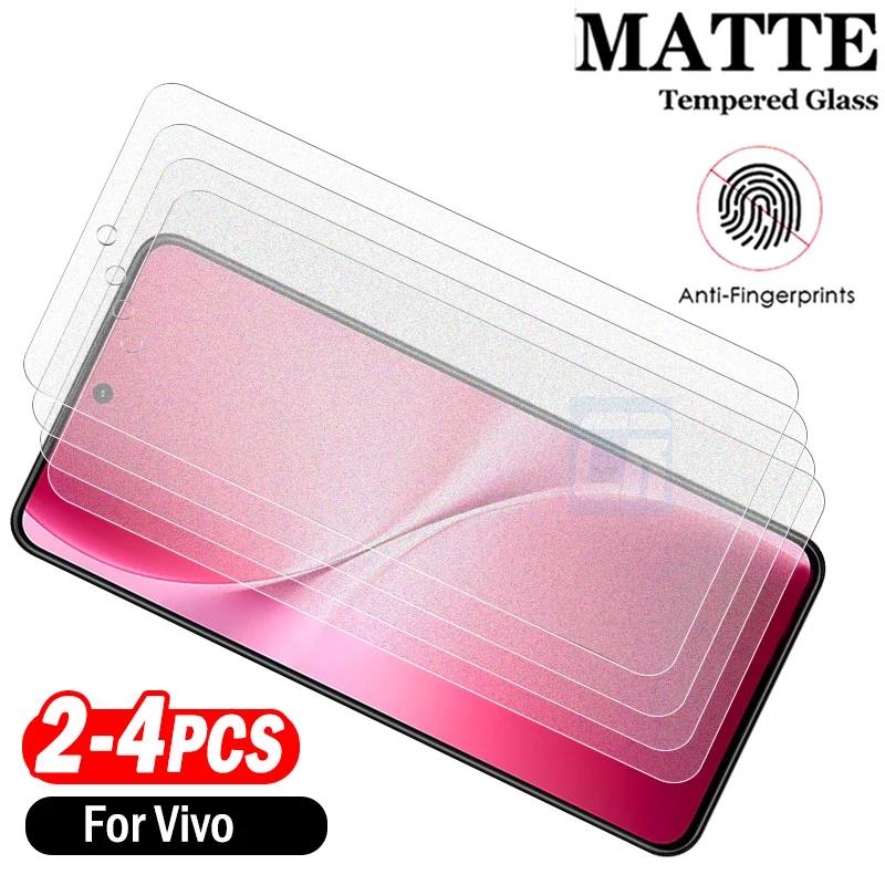 

2/3/4 шт., матовая защитная пленка с антибликовым покрытием для Vivo V60 V50 Lite 4G, защитная пленка для экрана Y17s Y27s Y27 Y36 Y35+, матовое стекло