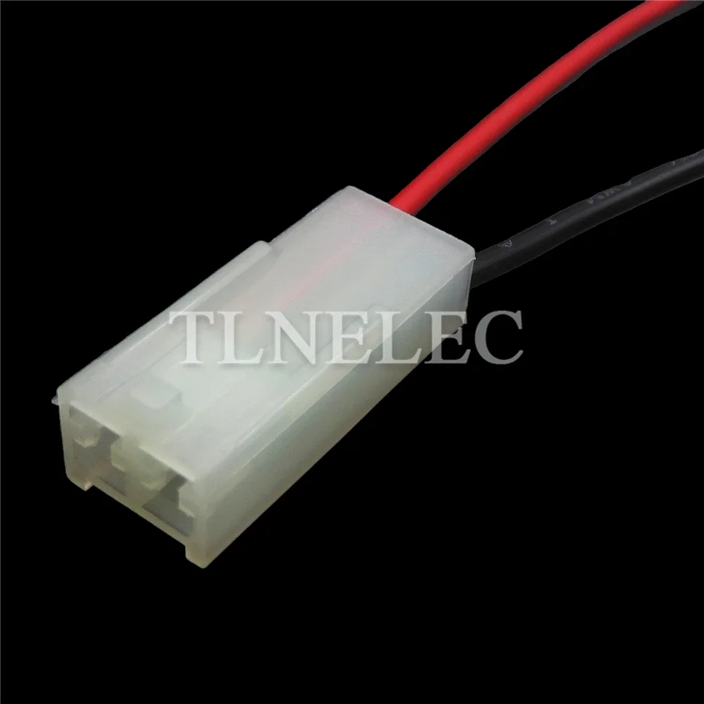 2 Pin Way Automobile Unsealed Connector with Wires Car Male Female Wiring Cable Sockets 6090-1031 6090-1001